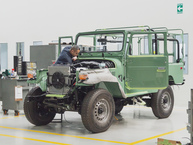 The FJ Company 1978 FJ43 52139 Nebula Green - Assembly